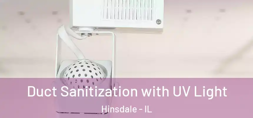  Duct Sanitization with UV Light Hinsdale - IL